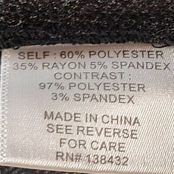 Modcloth Women's Cropped Trousers Pants Gray Size 8 NWOT - Picture 9 of 10